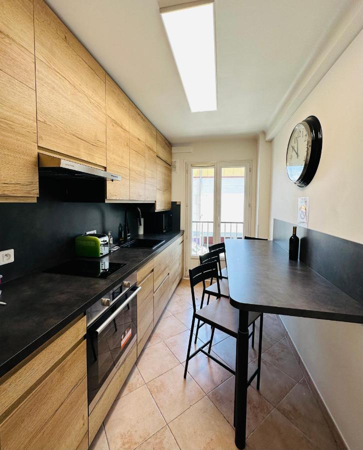 The Nice - 3 Rooms, 3Air Cond, 3Tv, 3Fans, 2 Wc, Wifi Everywhere 5Min Aeroport, Train, Beach, 1Min Tram, 15 Min Centre, Port, Parking Possible Buitenkant foto