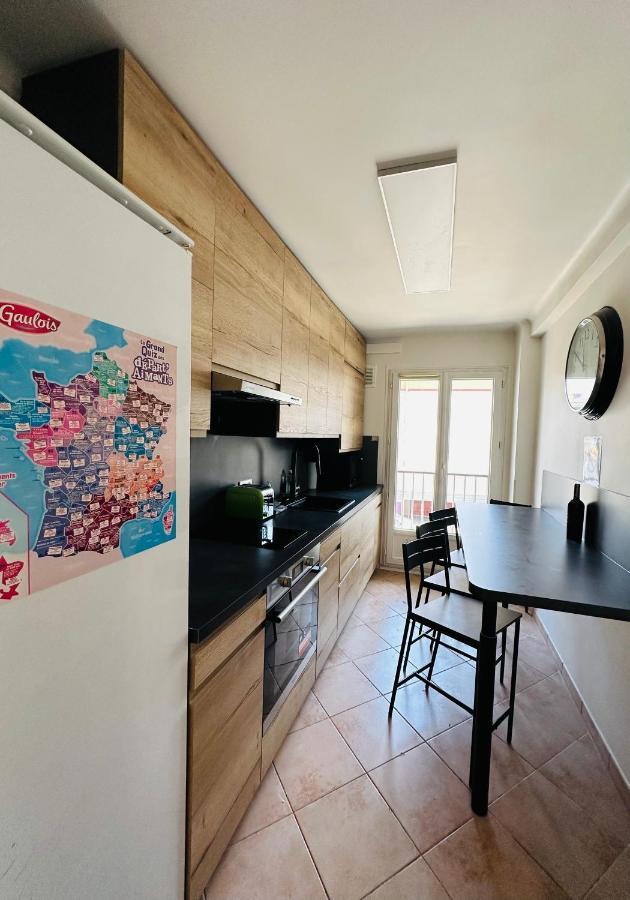 The Nice - 3 Rooms, 3Air Cond, 3Tv, 3Fans, 2 Wc, Wifi Everywhere 5Min Aeroport, Train, Beach, 1Min Tram, 15 Min Centre, Port, Parking Possible Buitenkant foto