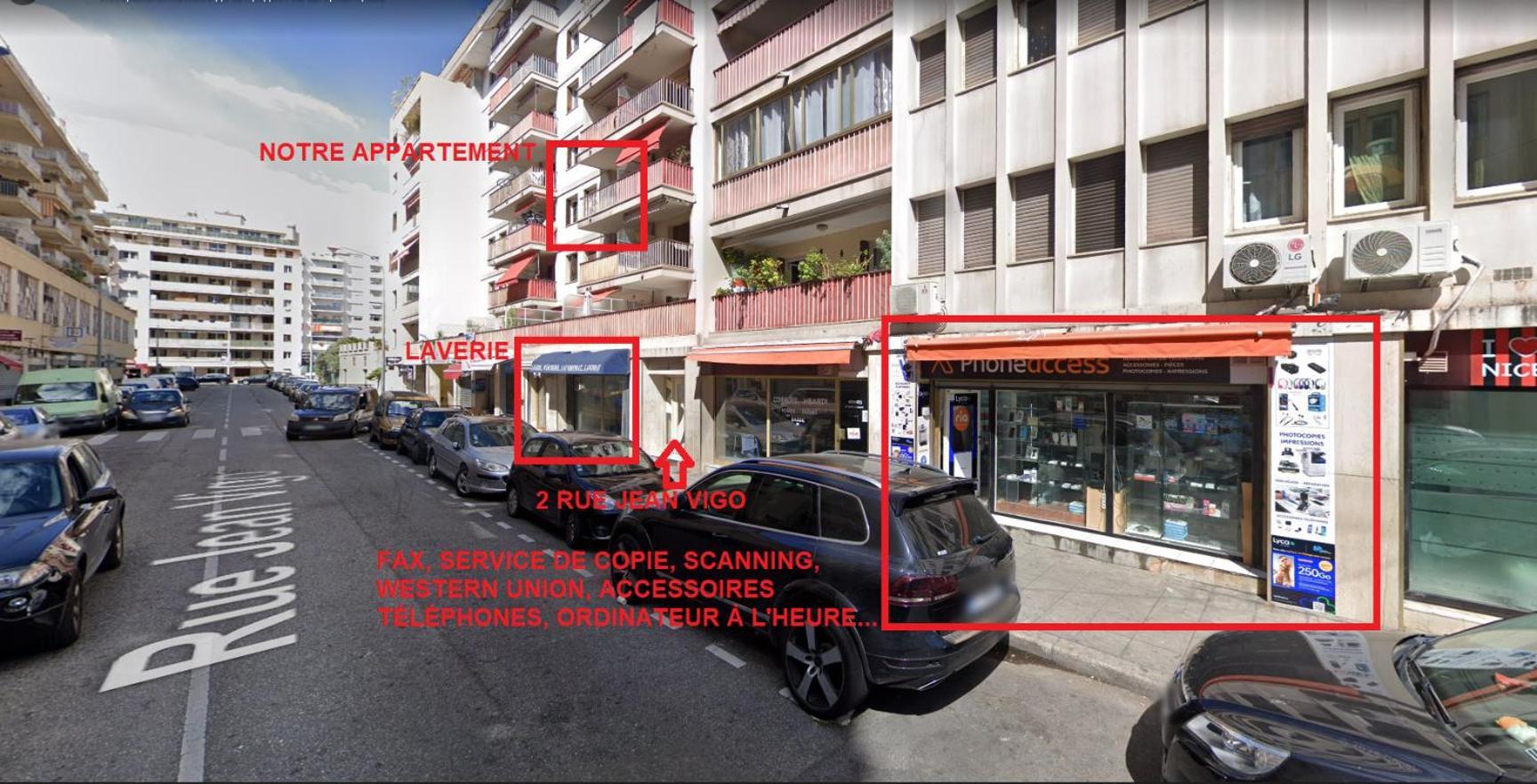 The Nice - 3 Rooms, 3Air Cond, 3Tv, 3Fans, 2 Wc, Wifi Everywhere 5Min Aeroport, Train, Beach, 1Min Tram, 15 Min Centre, Port, Parking Possible Buitenkant foto